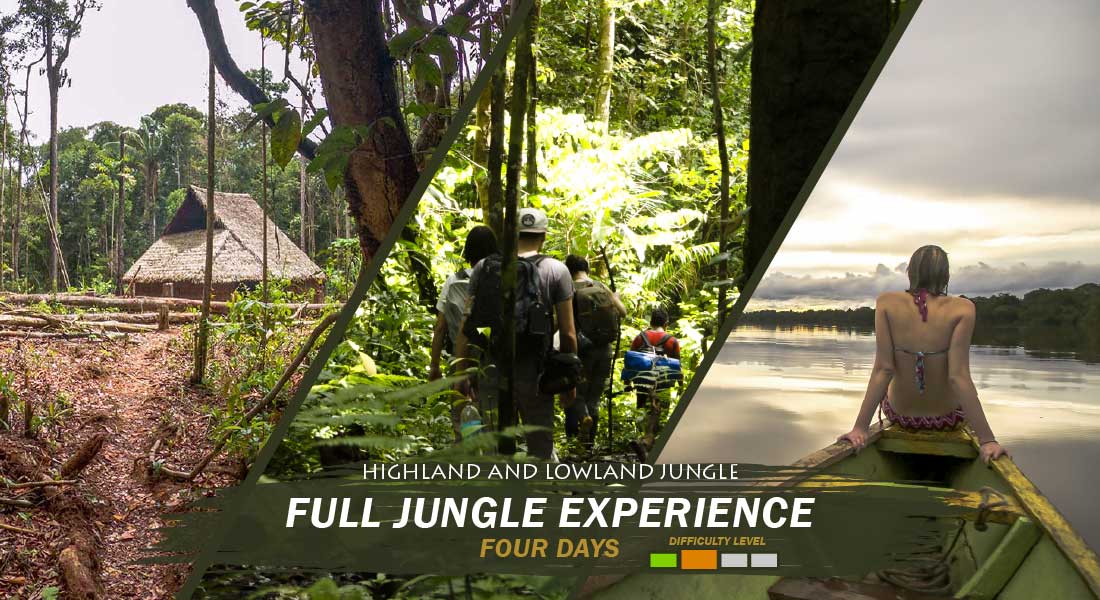 Full Jungle Experience four days Full Jungle Experience four days tour